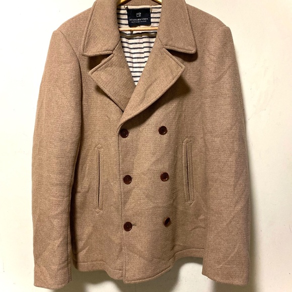 Scotch & Soda Wool Peacoat - Picture 5 of 7